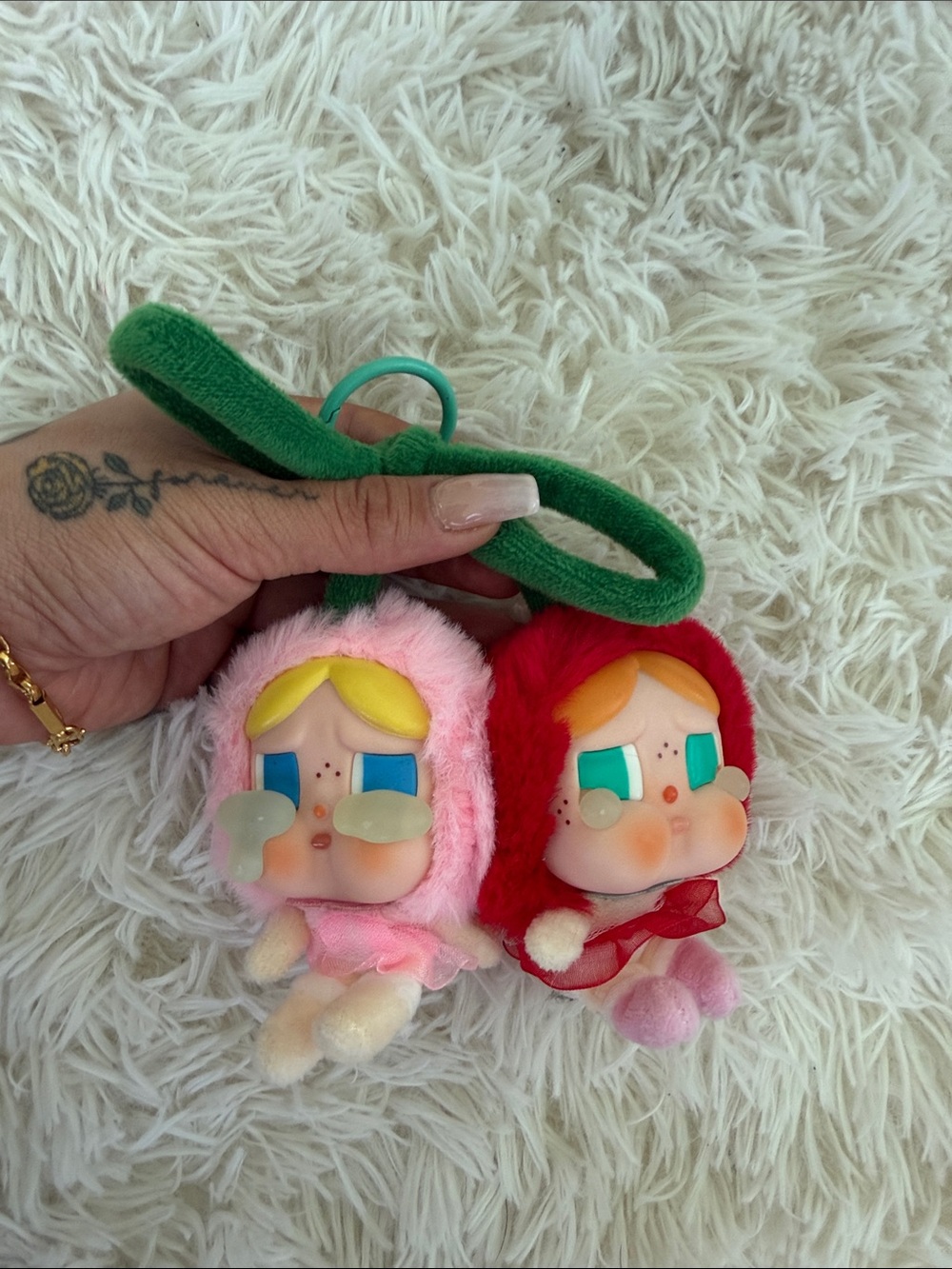 Crybaby Crying For Love Series-Vinyl Plush Hanging Love You Cherry Much Dupe